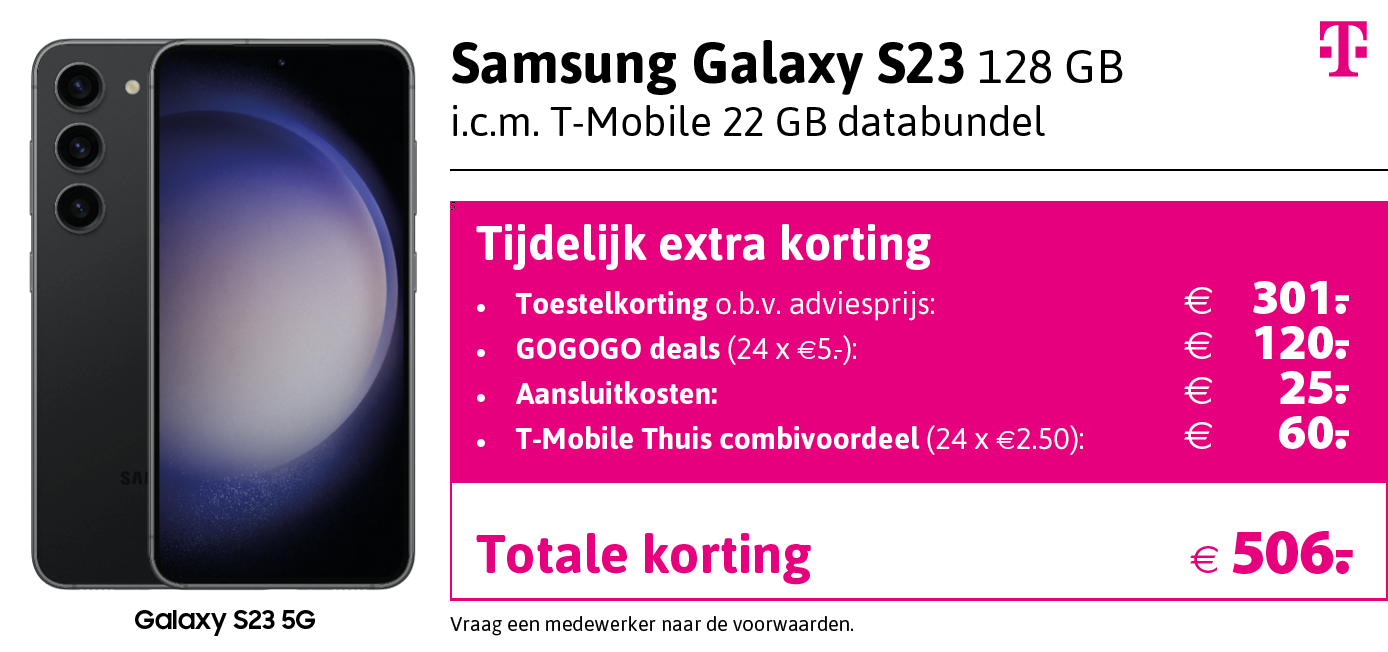TMobile GOGOGO DEALS de beste deals voor superscherpe prijzen